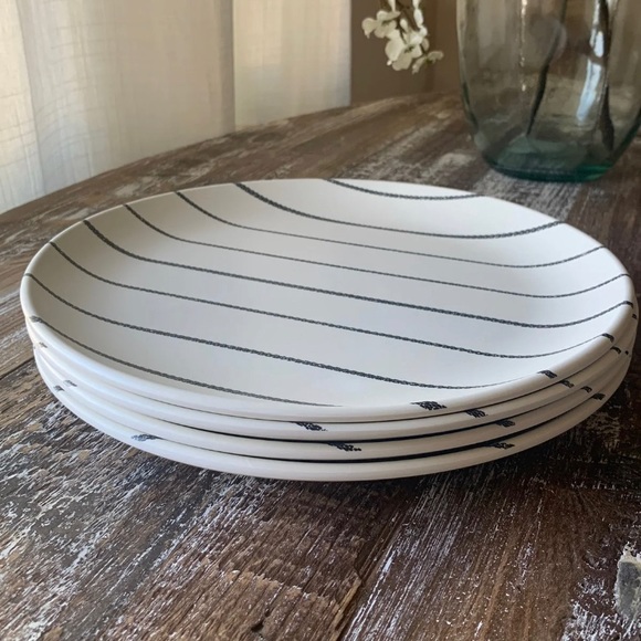 Hearth & Hand Dining Hearth And Hand Melamine Stripe Dinner Plate